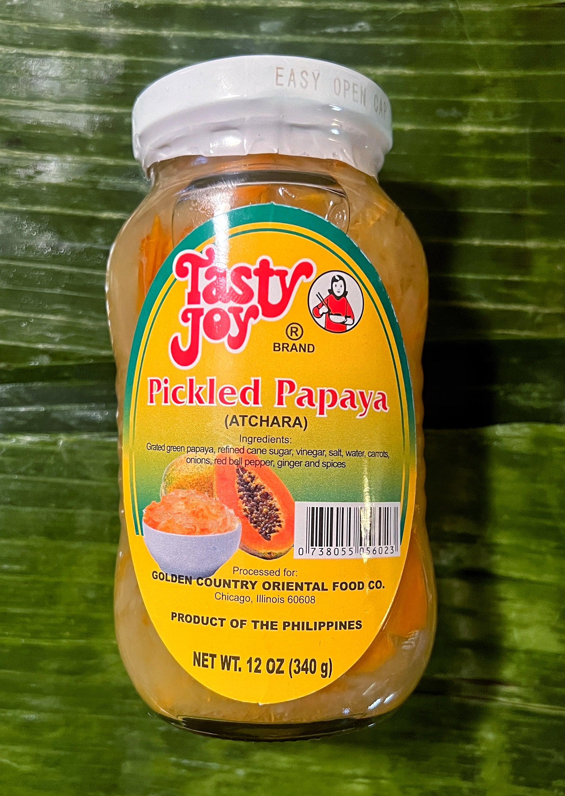 Atchara (pickled papaya)